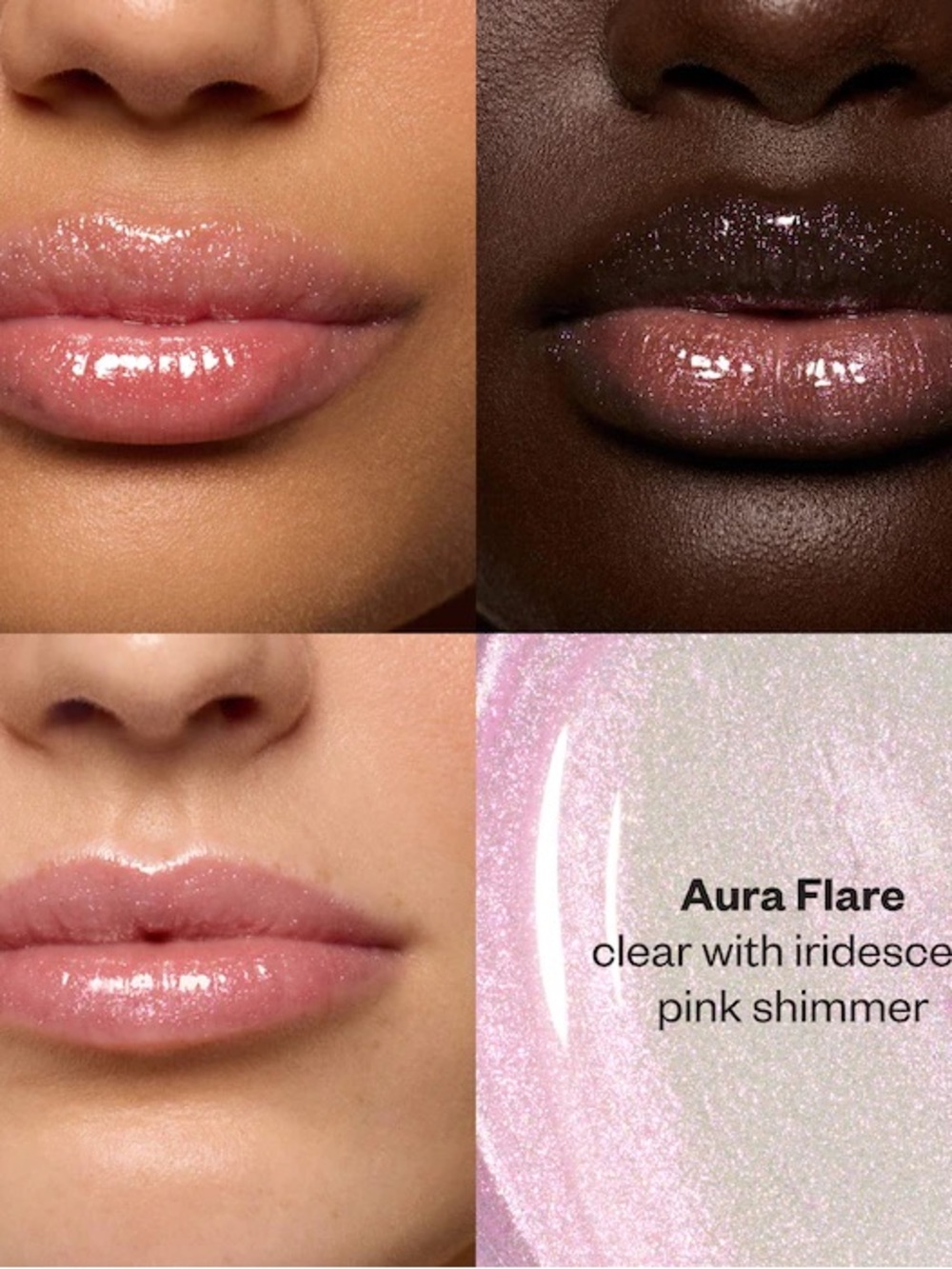 Kosas Lip Pulse Glassy Lip Plumper Gloss Aura Flare - Picture 2 of 2